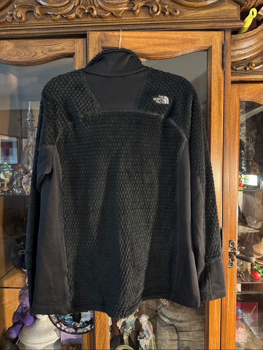 The North Face Women's Black Teddy Fleece Jacket - full zip - Picture 10 of 11